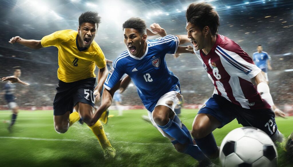 game sepak bola online dengan mode tim