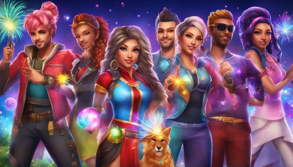 kustomisasi karakter dalam game online