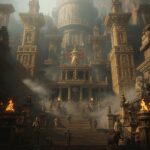 Lucid_Origin_Ancient_kingdom_scene_set_in_a_grand_mythical_era_0